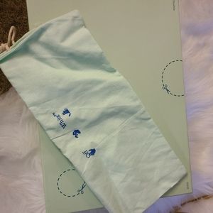 Off white box and dustbag